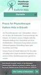 Mobile Screenshot of physio-hoelz.de